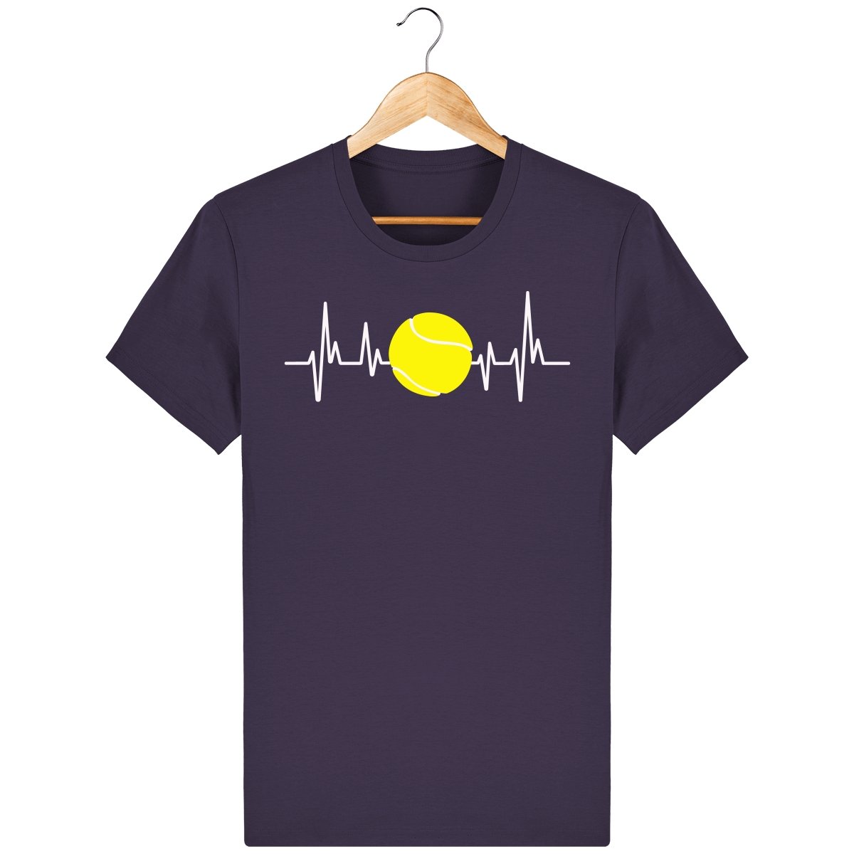 Tennis sydän sykkii t-paita unisex malli - FourFan