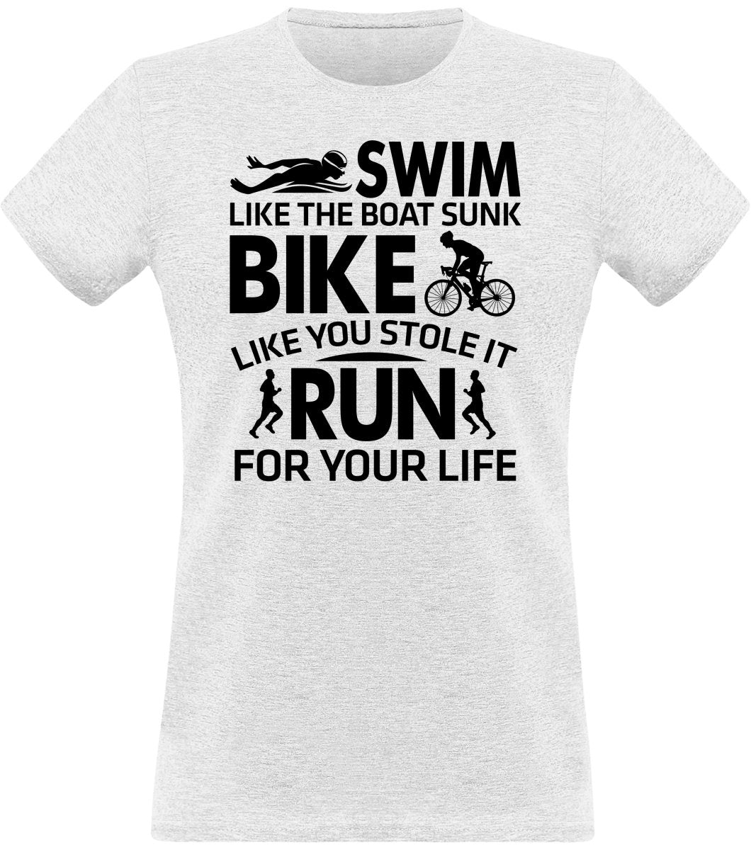 Triathlon Swim like klassien naisten t-paita - FourFan