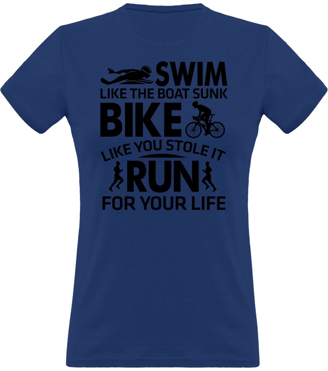 Triathlon Swim like klassien naisten t-paita - FourFan