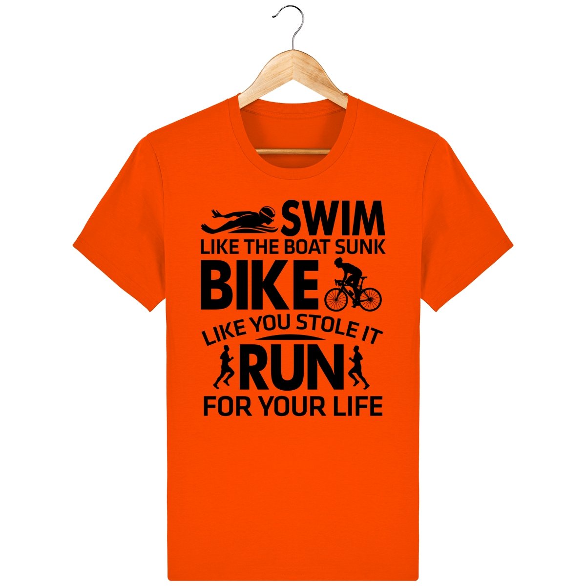 Triathlon Swim like t-paita unisex - FourFan