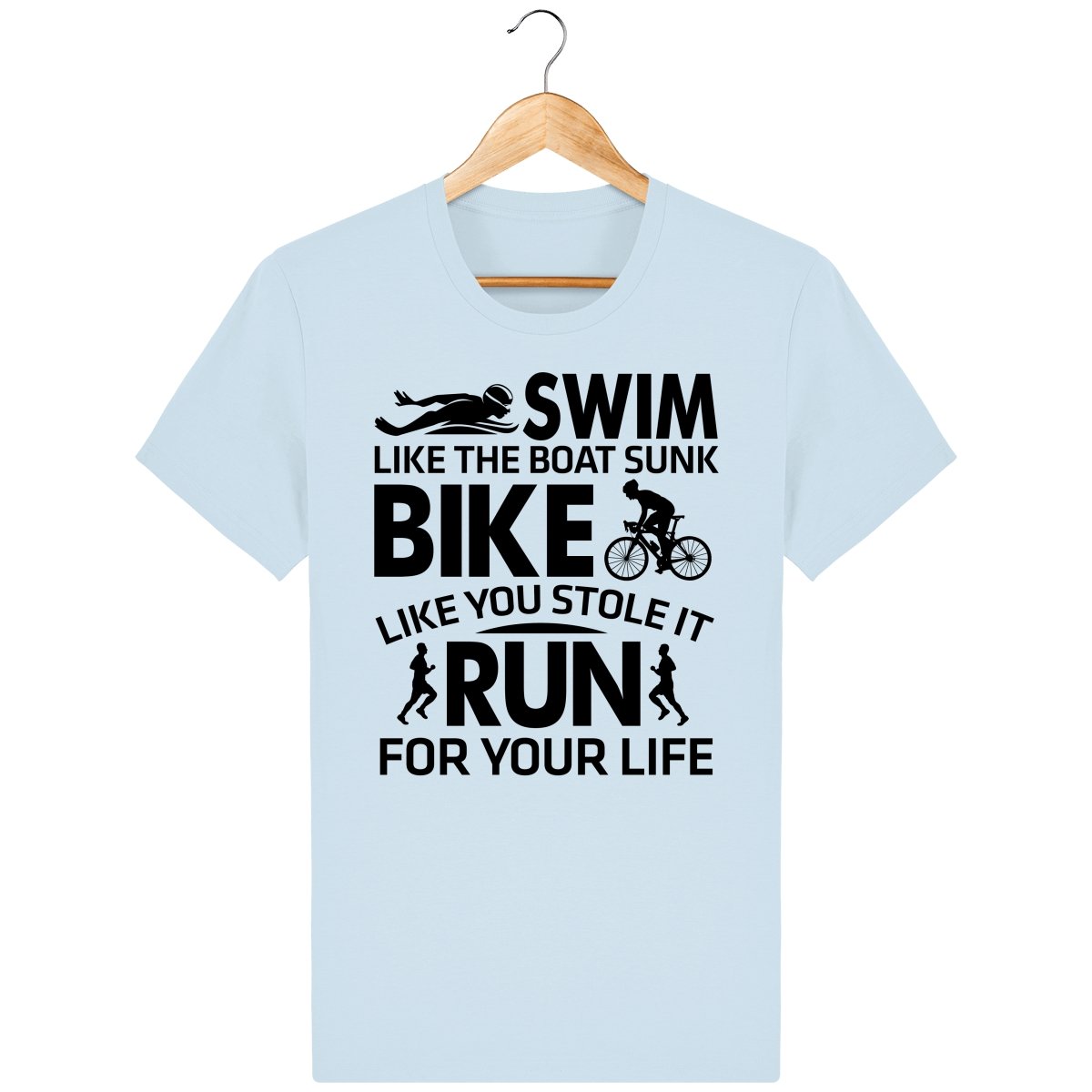 Triathlon Swim like t-paita unisex - FourFan