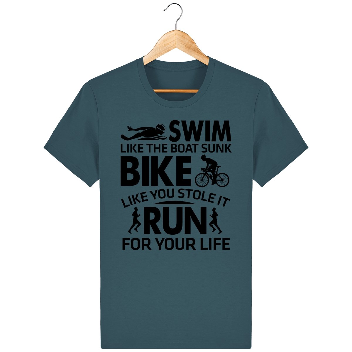 Triathlon Swim like t-paita unisex - FourFan