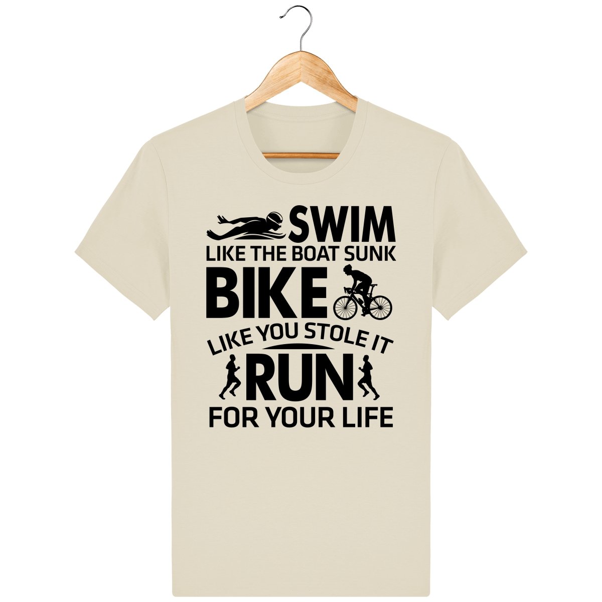Triathlon Swim like t-paita unisex - FourFan
