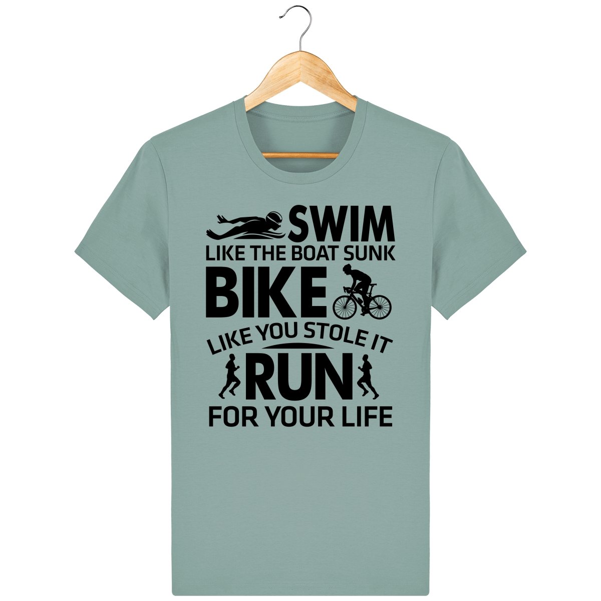 Triathlon Swim like t-paita unisex - FourFan