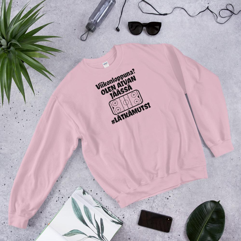 Viikonloppuna jäässä #lätkämutsi collage unisex - FourFan