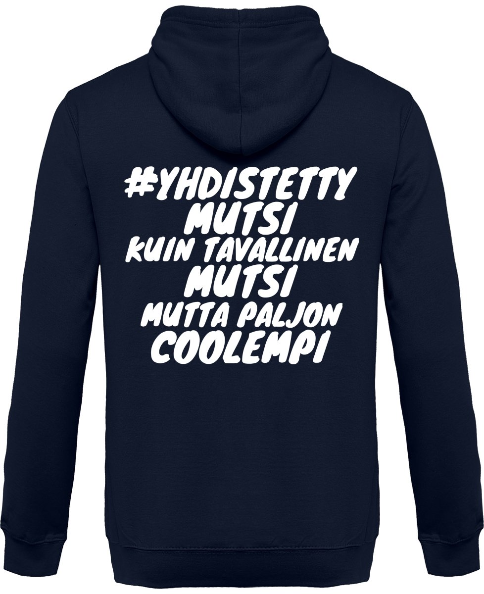 Yhdistettymutsi coolempi vetoketjullinen huppari unisex - FourFan