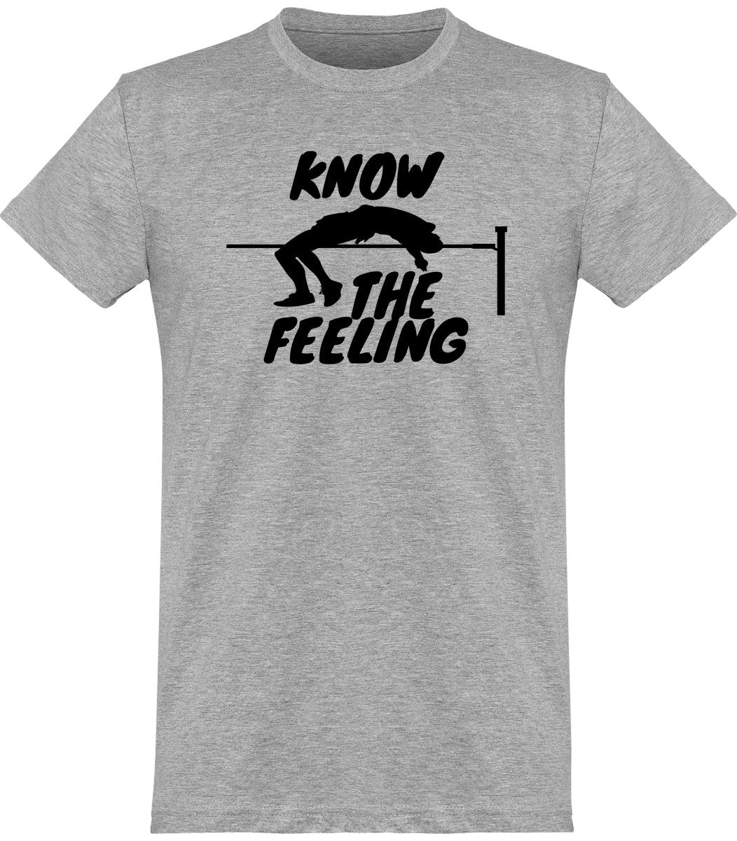Yleisurheilu "know the feeling" t-paita - FourFan