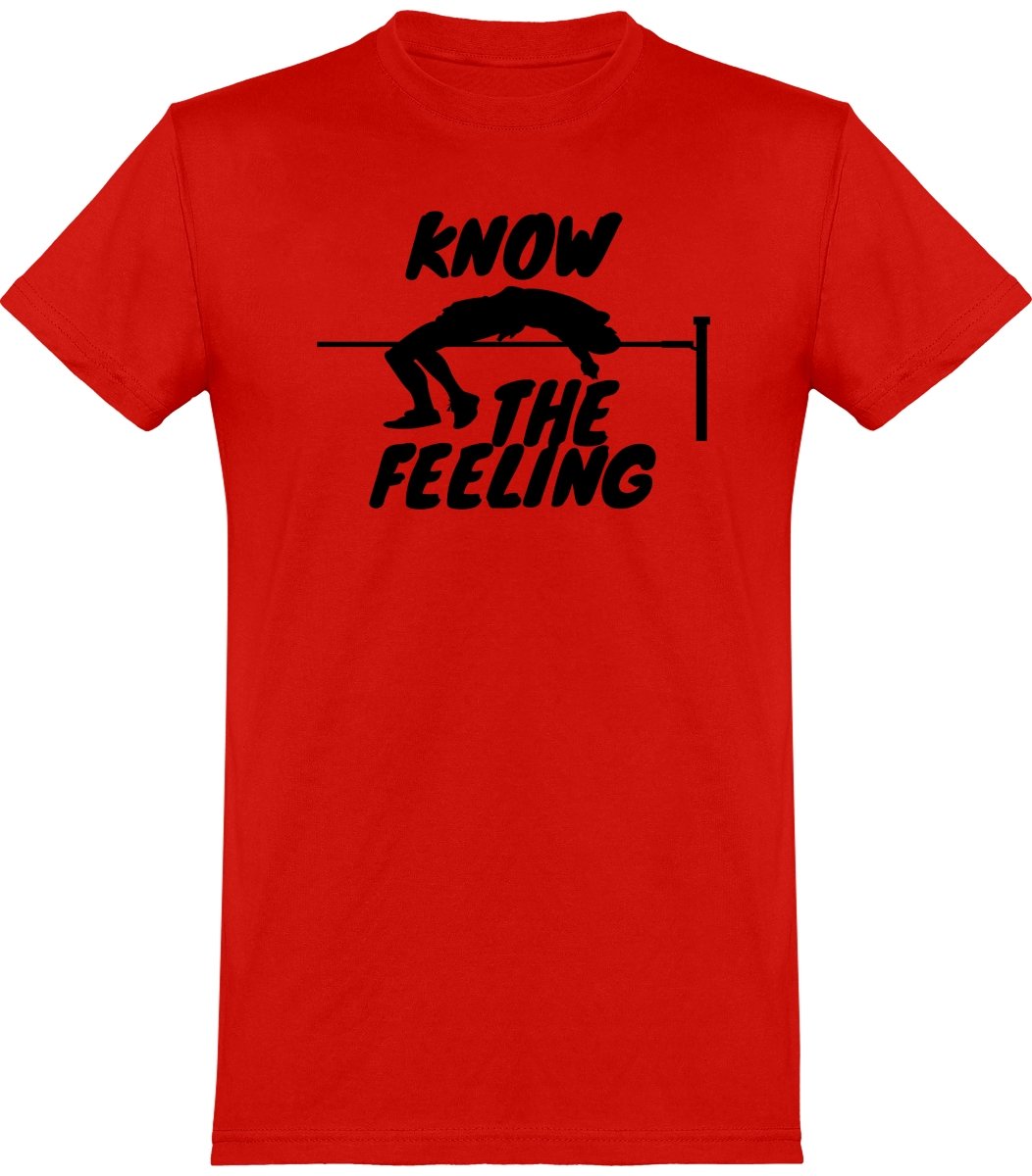 Yleisurheilu "know the feeling" t-paita - FourFan