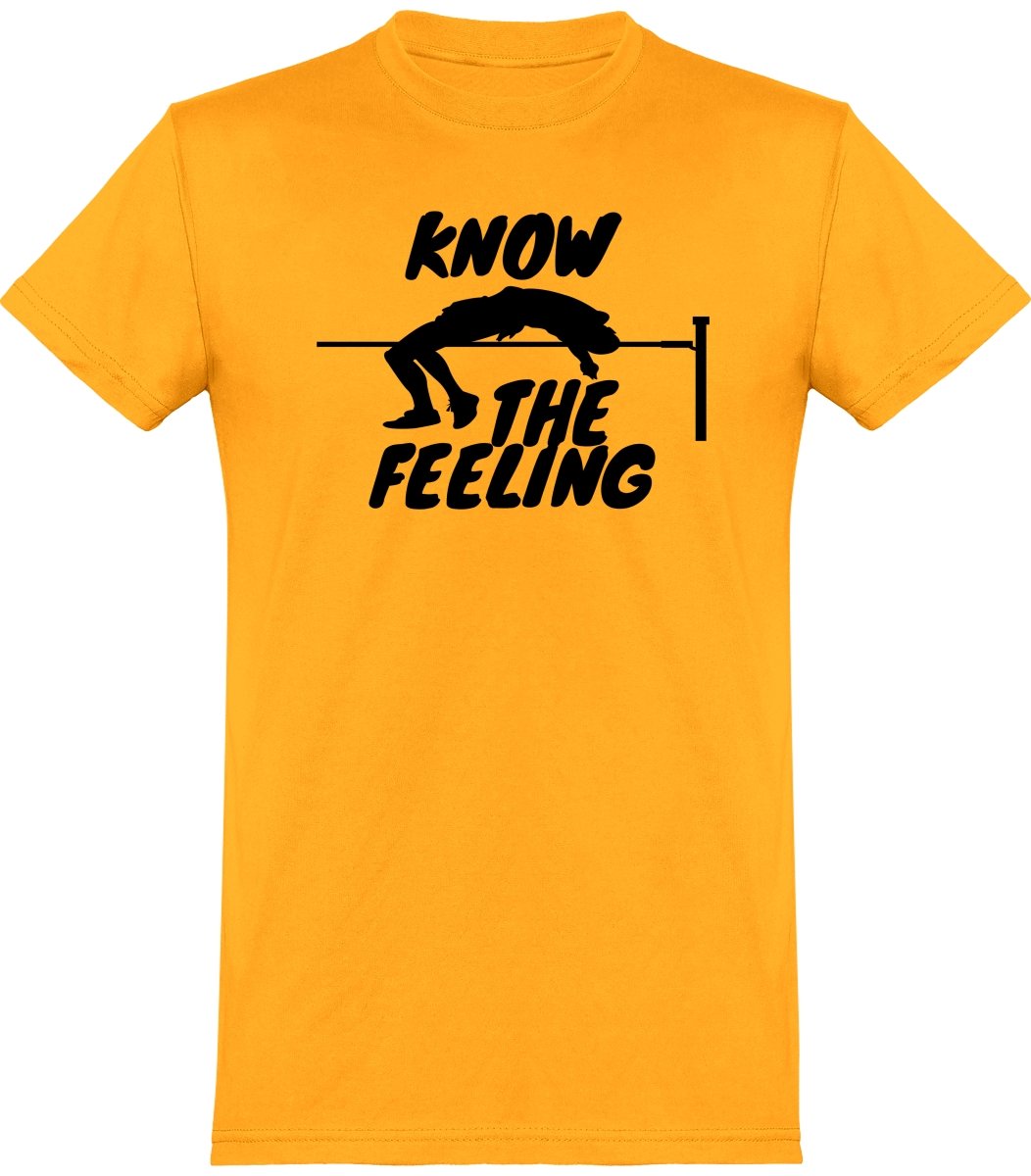 Yleisurheilu "know the feeling" t-paita - FourFan