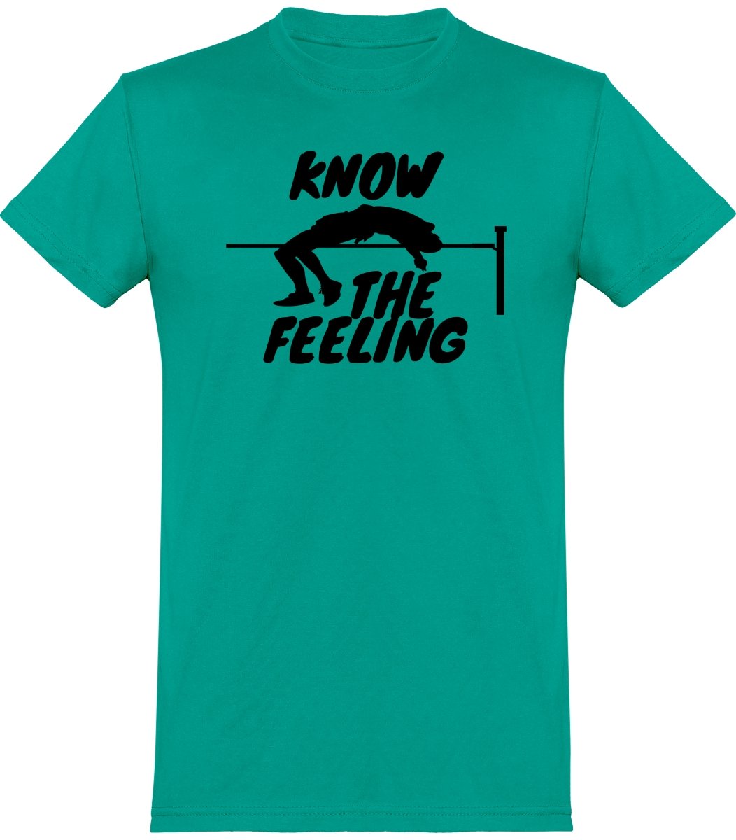 Yleisurheilu "know the feeling" t-paita - FourFan