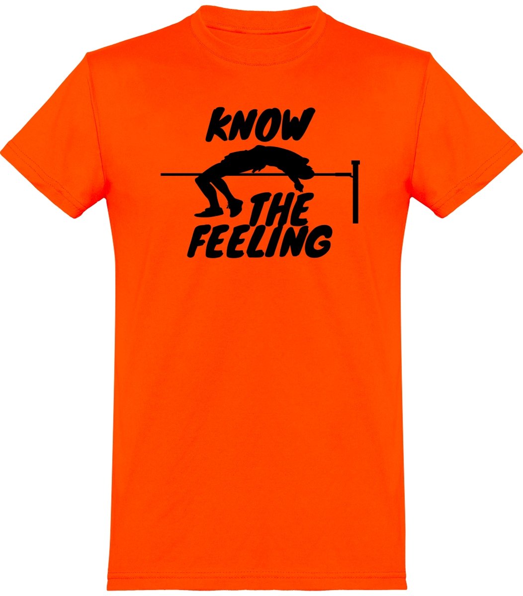 Yleisurheilu "know the feeling" t-paita - FourFan