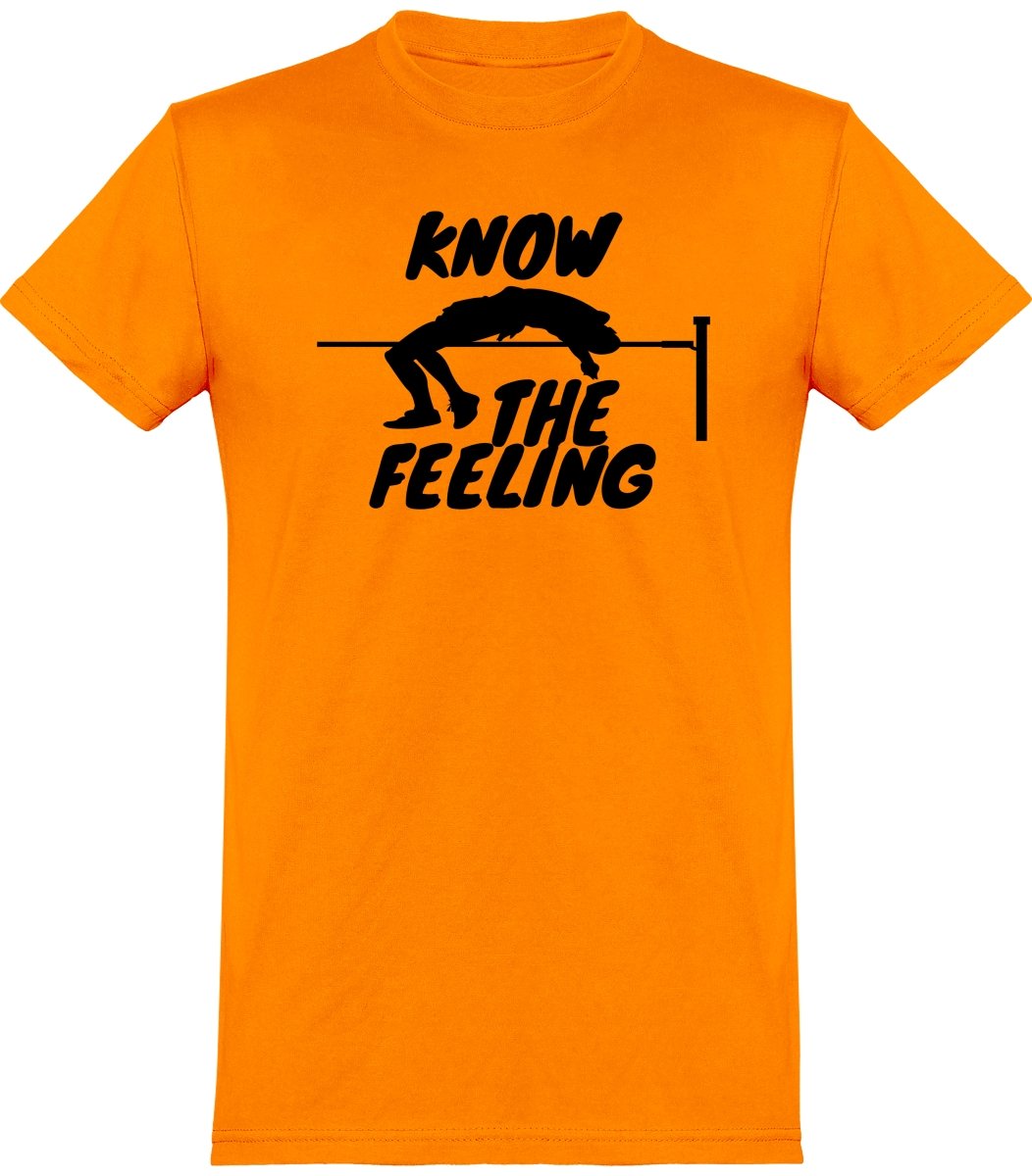 Yleisurheilu "know the feeling" t-paita - FourFan