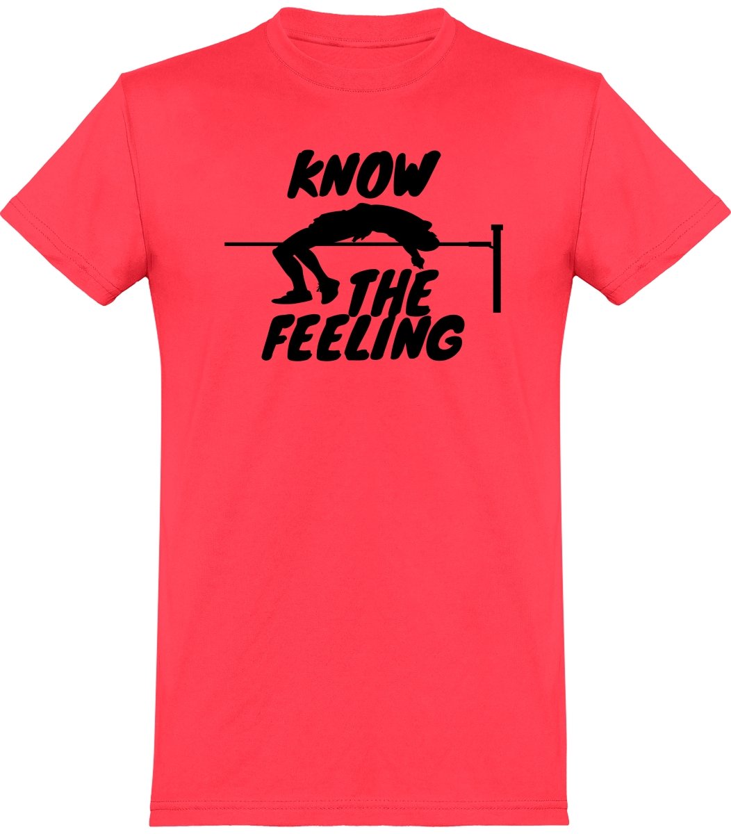 Yleisurheilu "know the feeling" t-paita - FourFan