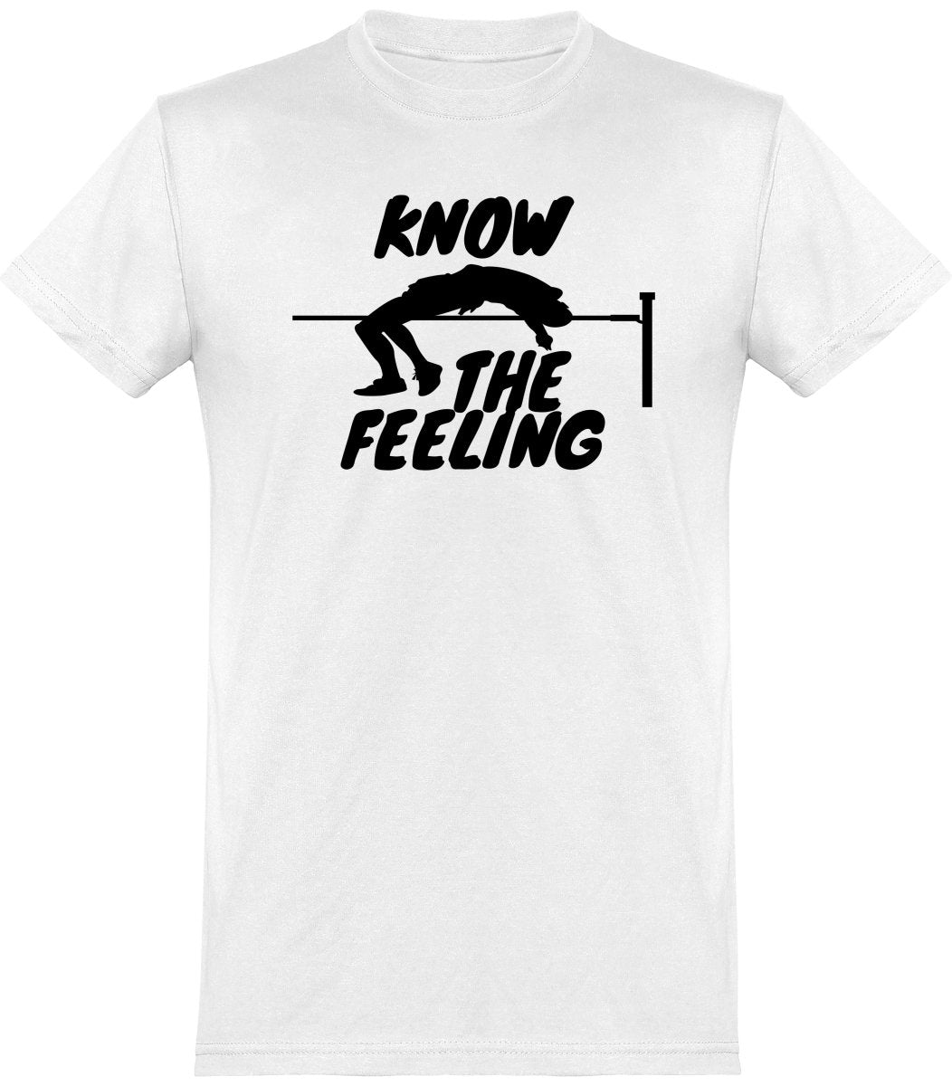 Yleisurheilu "know the feeling" t-paita - FourFan