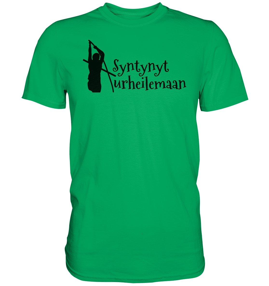 Yleisurheilu Syntynyt Urheilemaan unisex t-paita - FourFan