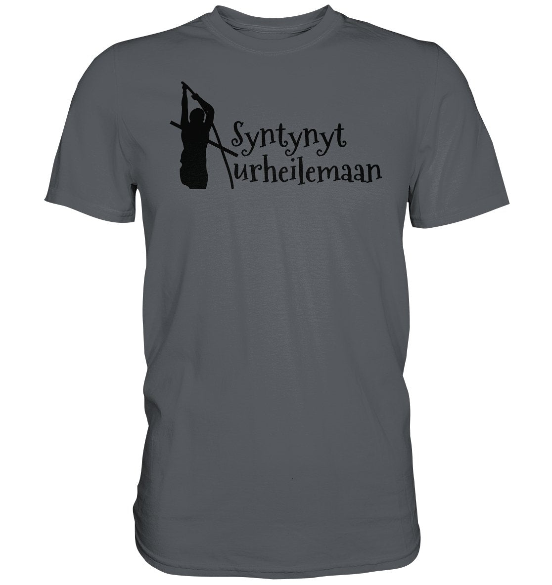 Yleisurheilu Syntynyt Urheilemaan unisex t-paita - FourFan