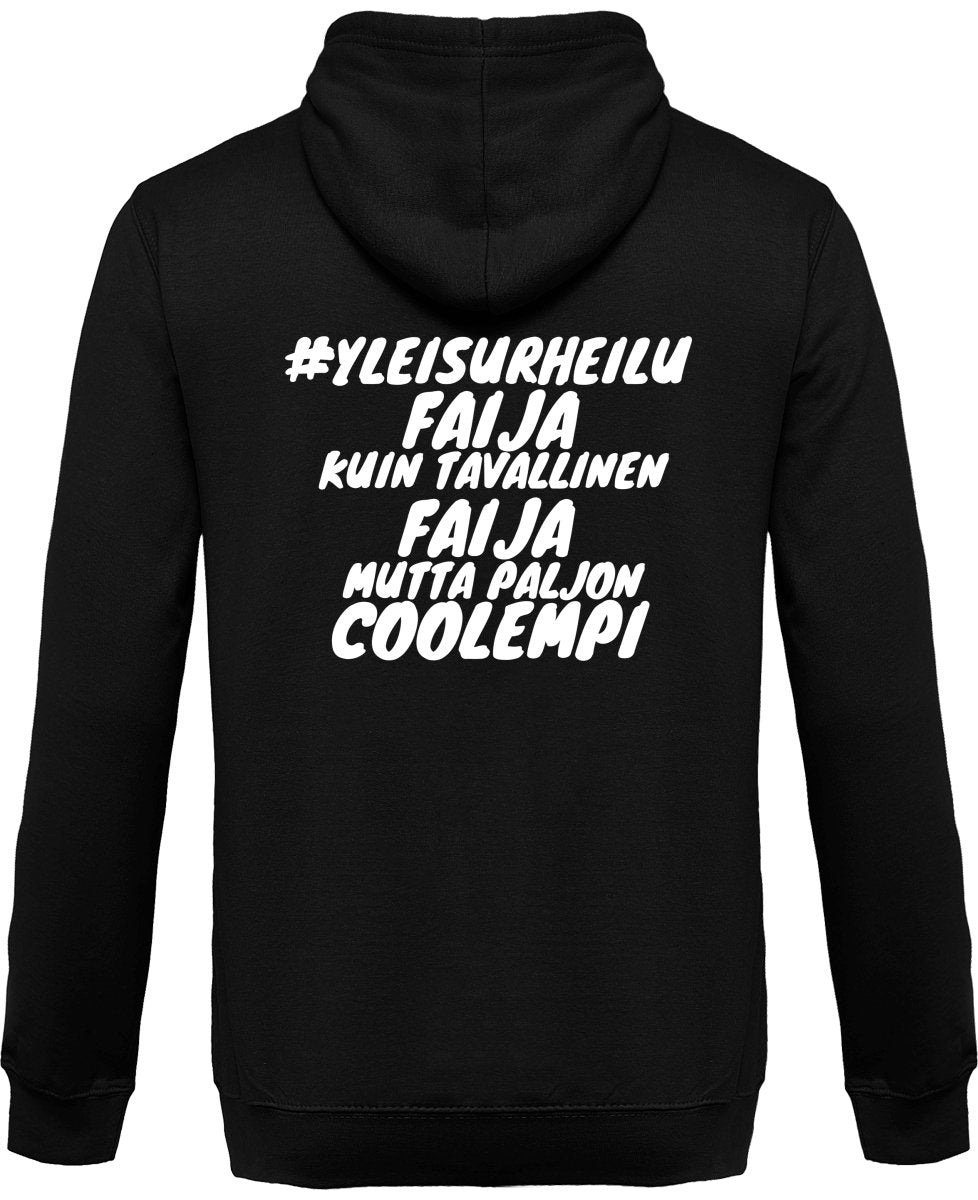 #Yleisurheilufaija coolempi vetoketjullinen huppari - FourFan