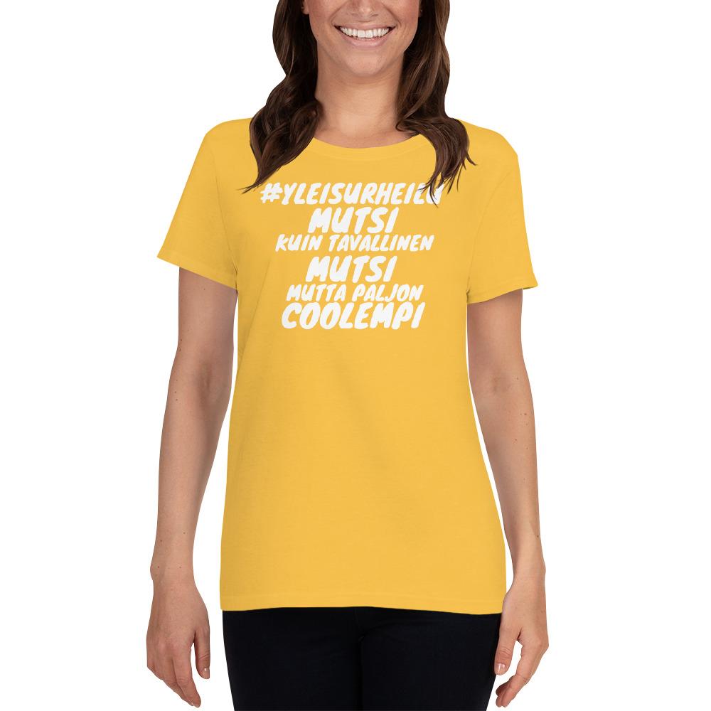 #Yleisurheilumutsi coolempi t-paita naisten malli - FourFan