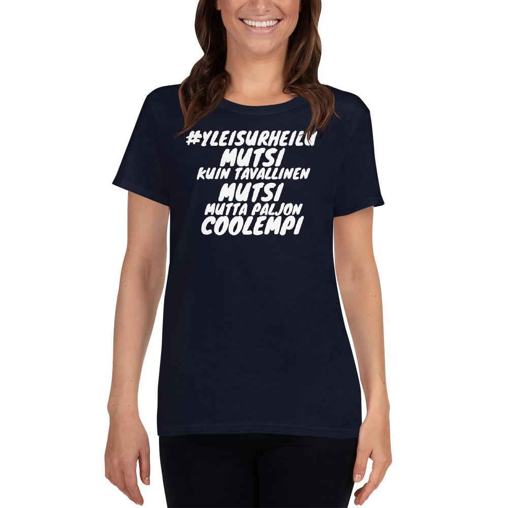 #Yleisurheilumutsi coolempi t-paita naisten malli - FourFan