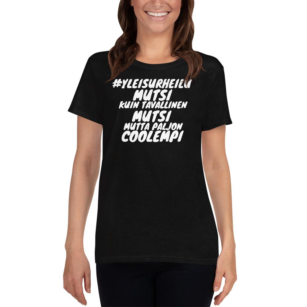 #Yleisurheilumutsi coolempi t-paita naisten malli - FourFan