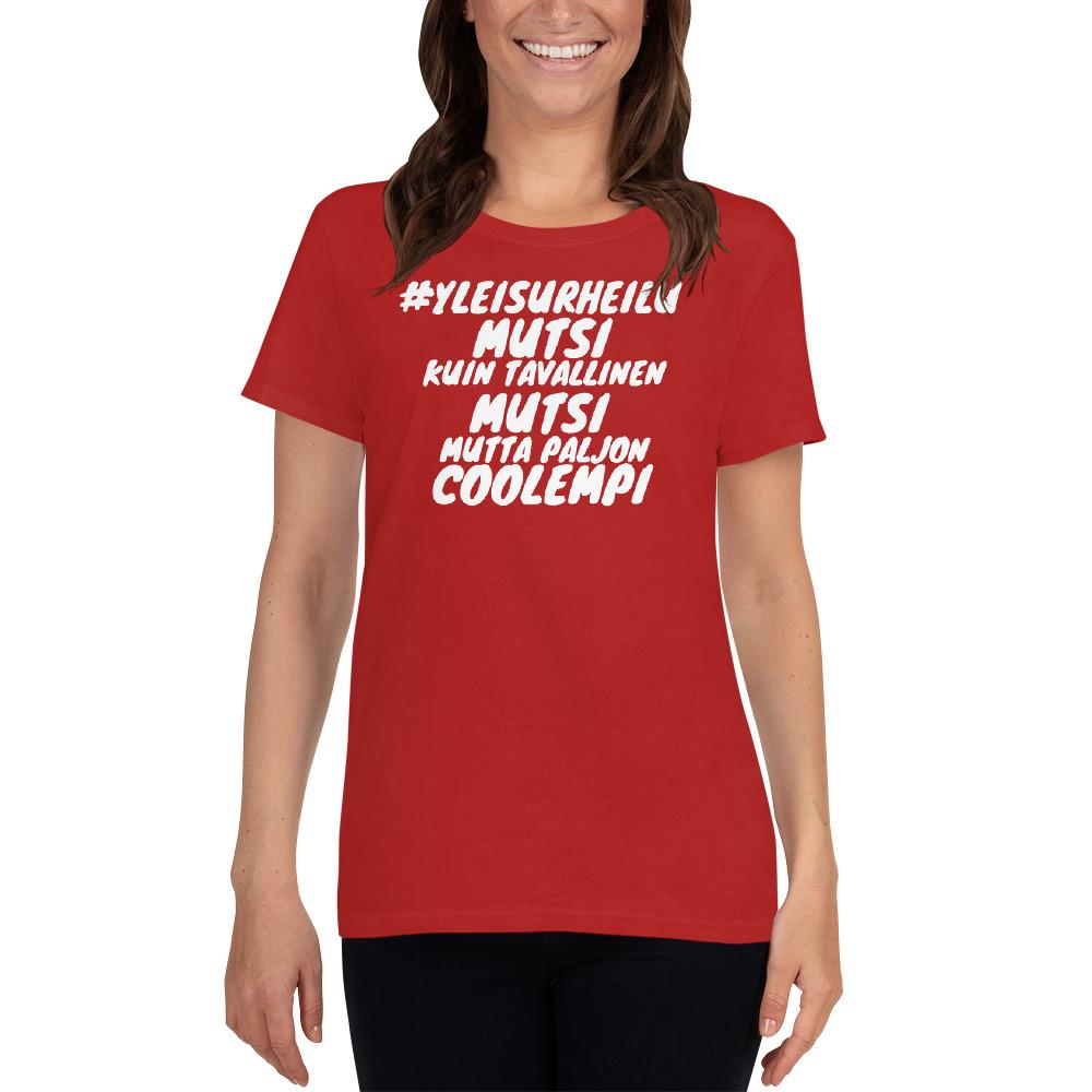 #Yleisurheilumutsi coolempi t-paita naisten malli - FourFan