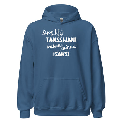 Suosikkitanssijani isäksi huppari