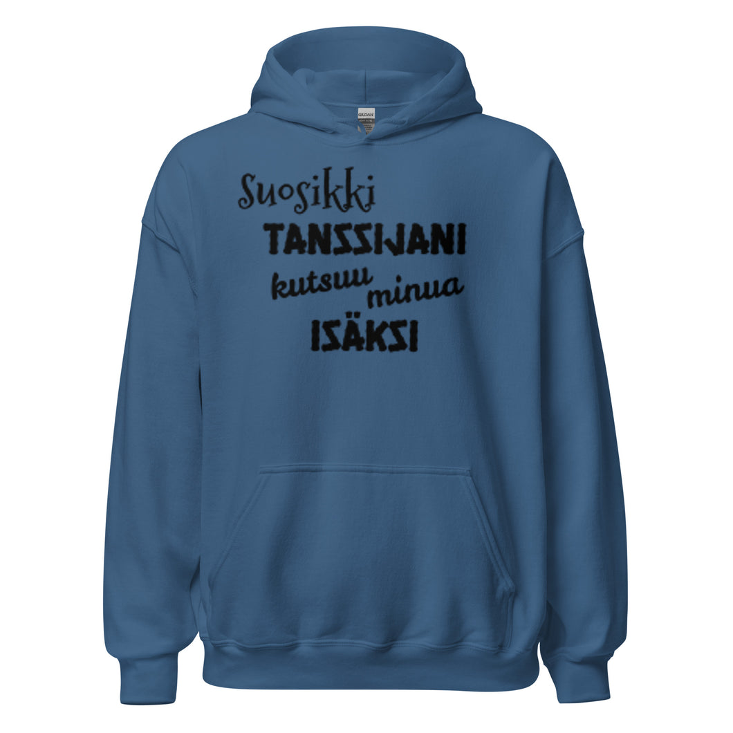 Suosikkitanssijani isäksi huppari