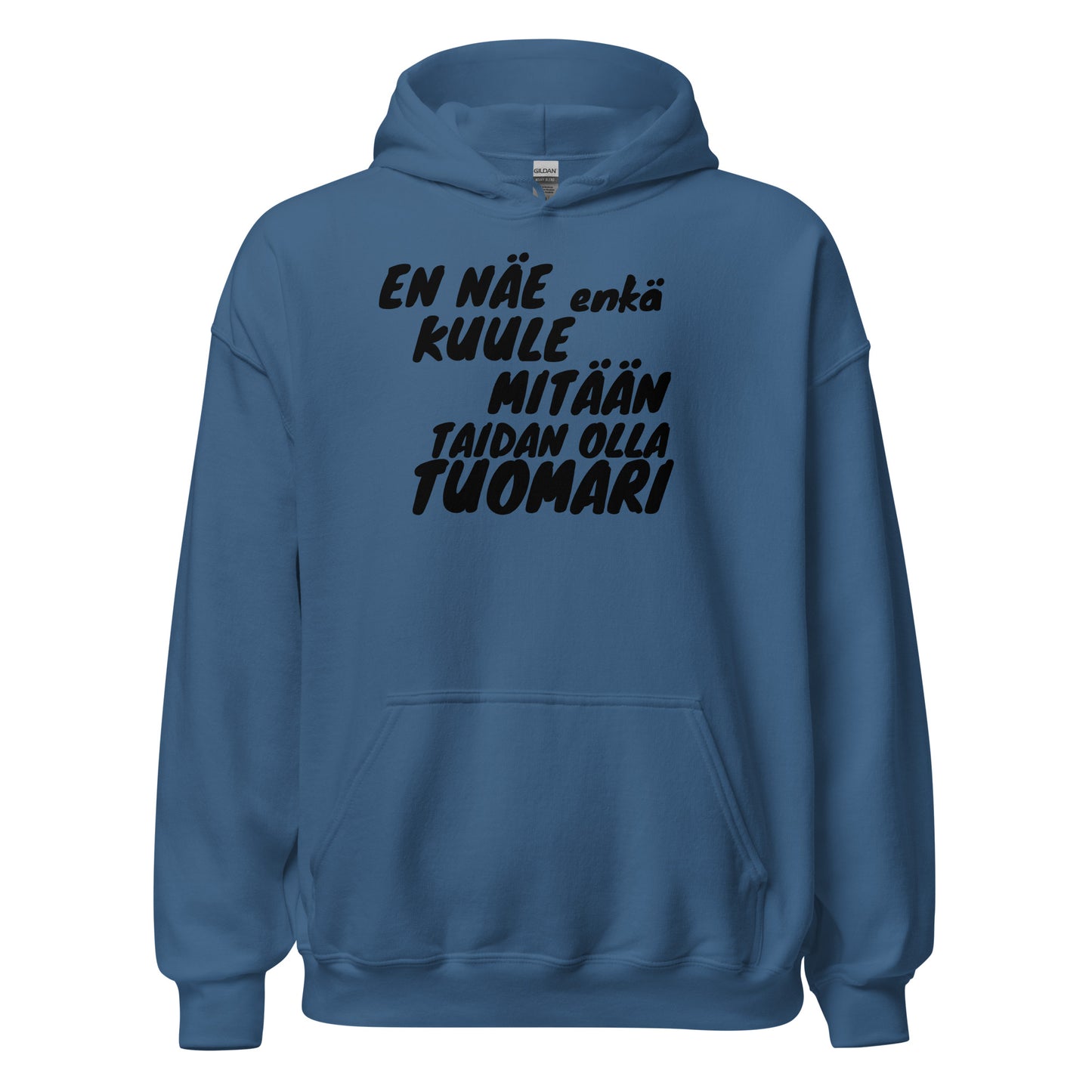 Taidan olla tuomari huppari