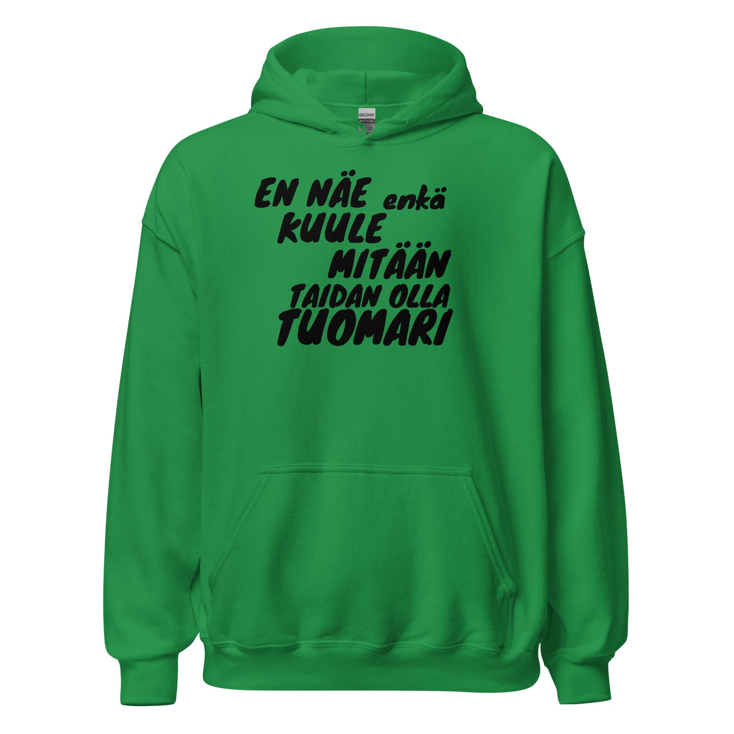 Taidan olla tuomari huppari