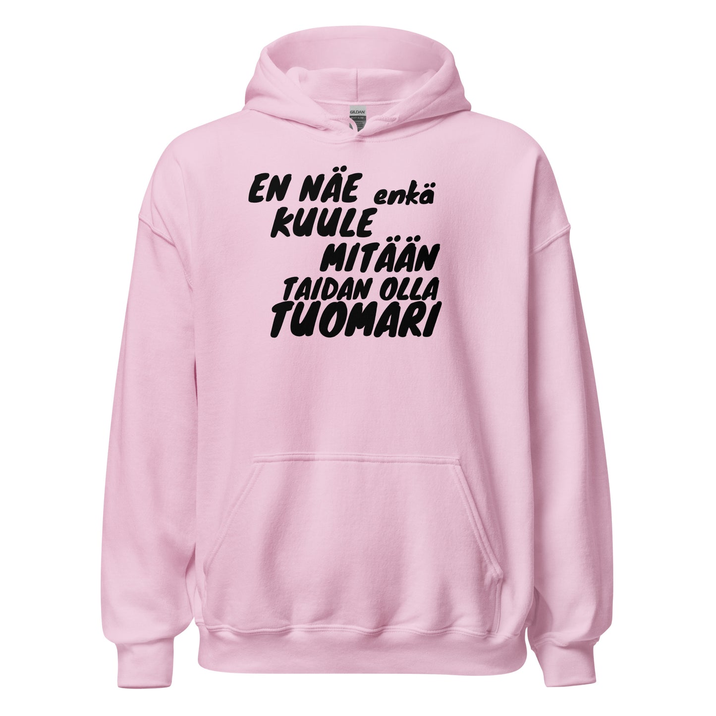 Taidan olla tuomari huppari