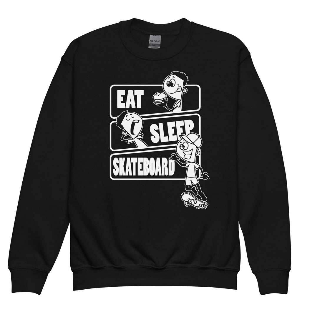 Lasten Eat Sleep Skateboard collage