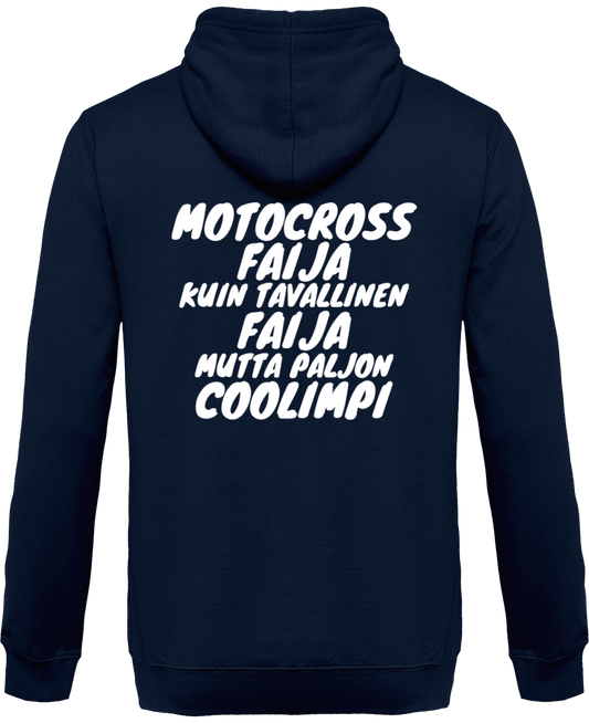 Coolimpi Motocrossfaija vetoketjullinen huppari