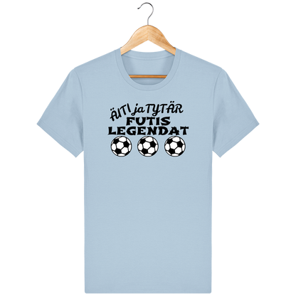 Äiti ja tytär Futislegendat t-paita unisex