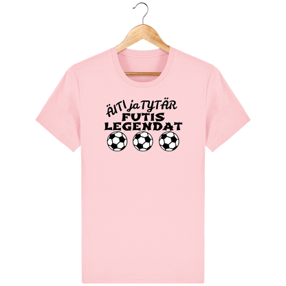 Äiti ja tytär Futislegendat t-paita unisex