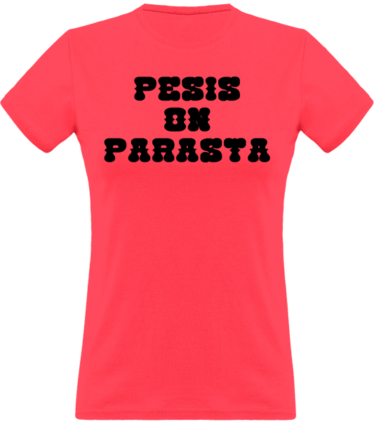 Pesis on parasta naisten klassinen t-paita