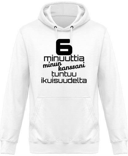 6 minuuttia paini huppari unisex