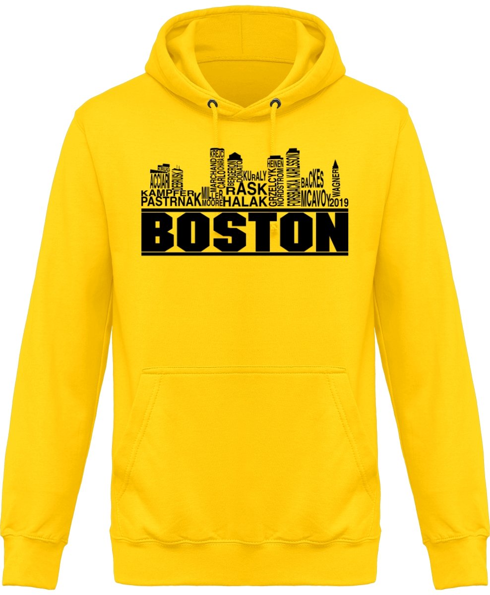 Boston skyline joukkue jääkiekko huppari - FourFan