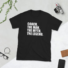 Lataa kuva Galleria-katseluun, Coach the legend t-paita unisex - FourFan
