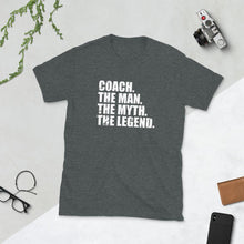 Lataa kuva Galleria-katseluun, Coach the legend t-paita unisex - FourFan
