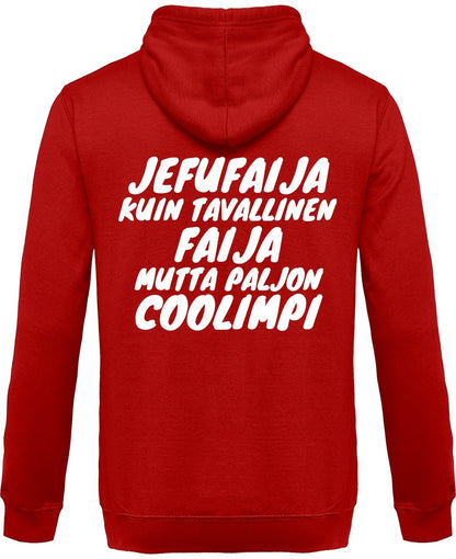 Coolimpi Jefufaija vetoketjullinen huppari - FourFan