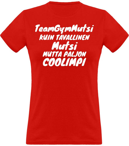 Coolimpi TeamGymMutsi klassinen naisten t-paita - FourFan