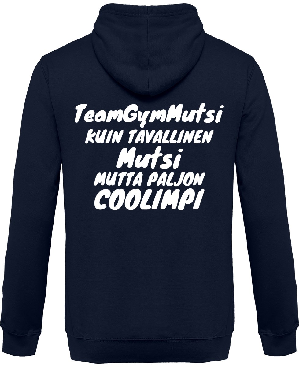 Coolimpi TeamGymMutsi vetoketjullinen huppari unisex - FourFan