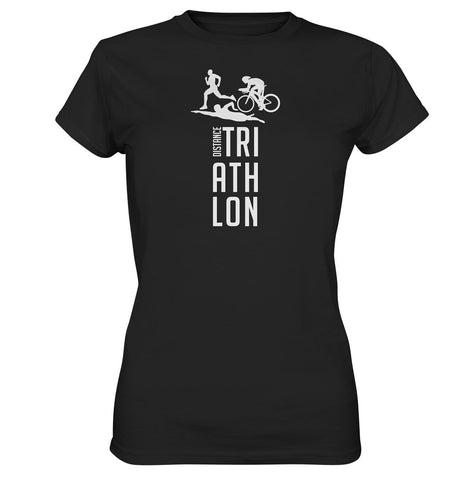 Distance Triathlon distance naisten t-paita - FourFan