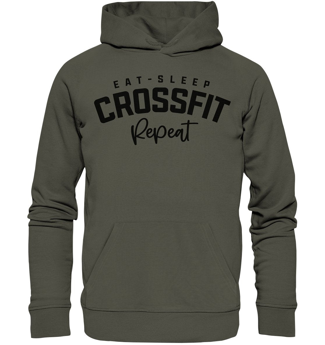 Eat Sleep Crossfit EKo -huppari unisex - FourFan
