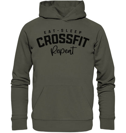 Eat Sleep Crossfit EKo -huppari unisex - FourFan