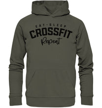 Load image into Gallery viewer, Eat Sleep Crossfit EKo -huppari unisex - FourFan
