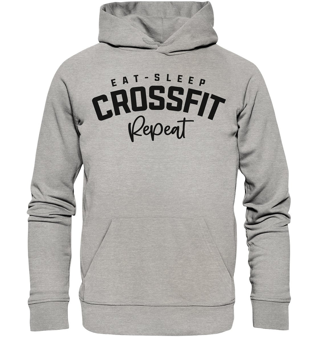 Eat Sleep Crossfit EKo -huppari unisex - FourFan