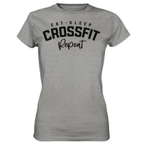 Load image into Gallery viewer, Eat Sleep Crossfit naisten t-paita - FourFan
