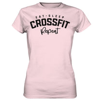 Load image into Gallery viewer, Eat Sleep Crossfit naisten t-paita - FourFan
