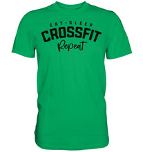 Load image into Gallery viewer, Eat Sleep Crossfit t-paita unisex - FourFan
